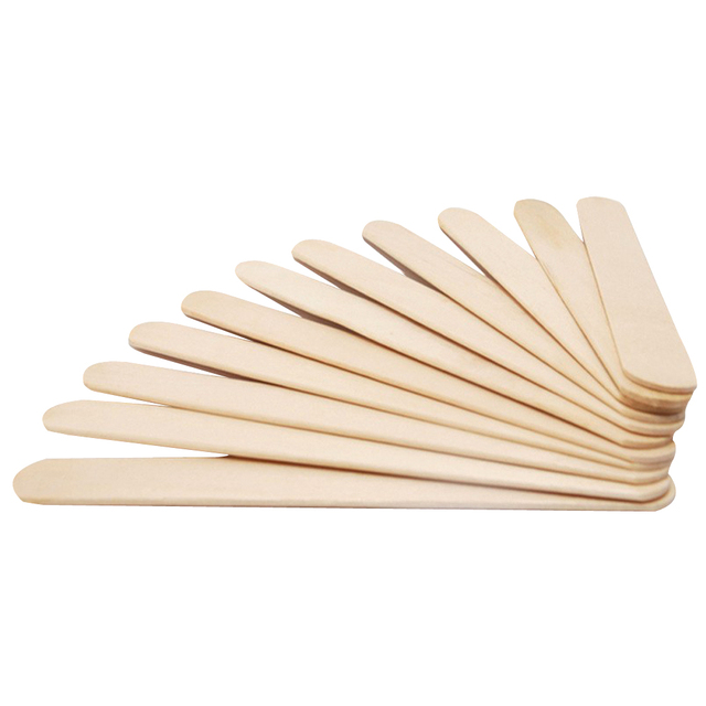 50 sztuk pałeczek do lodów naturalne drewniane Popsicle kij DIY - Wianko - 14