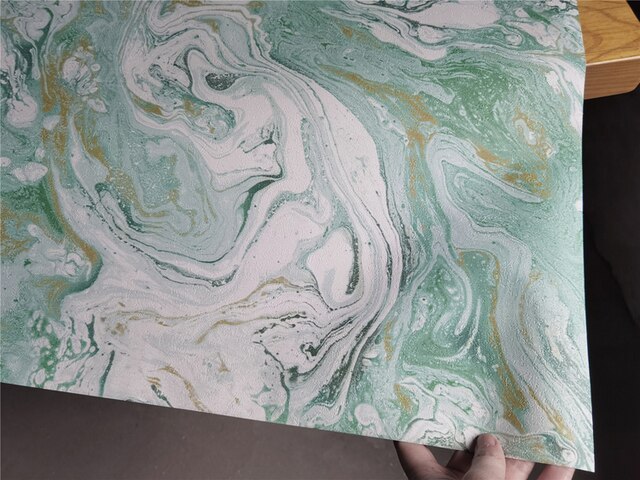 Teksturowany biało-zielony papier tkanina Vortex DIY rekwizyty dekoracja odzieży - Wianko - 6