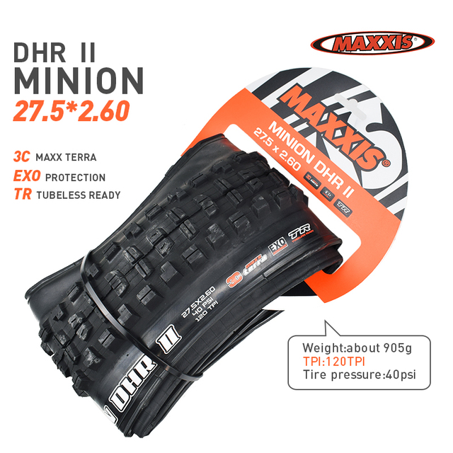 Opona rowerowa MAXXIS 27.5 MINION DHF DHR TR - Tubeless Ready, składana, 26*2.3/2.4 i 27.5*2.4/2.5/2.6/2.8, do rowerów górskich - Wianko - 17