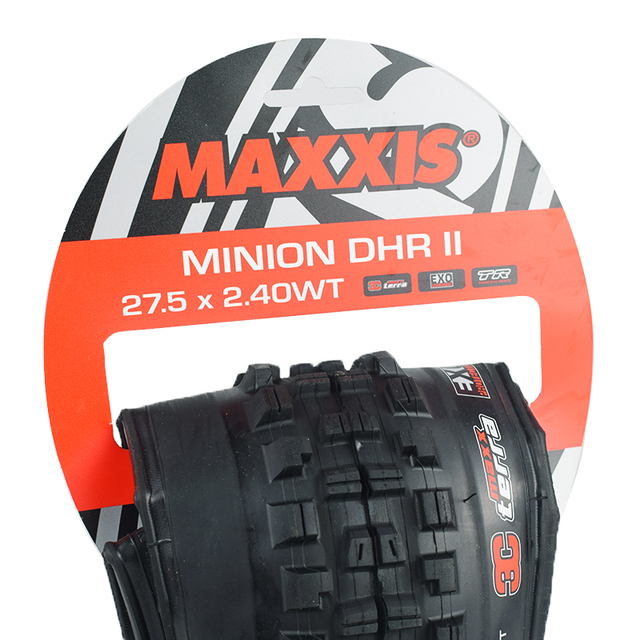 Opona rowerowa MAXXIS 27.5 MINION DHF DHR TR - Tubeless Ready, składana, 26*2.3/2.4 i 27.5*2.4/2.5/2.6/2.8, do rowerów górskich - Wianko - 3