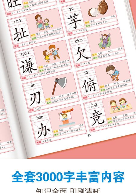 Poradnik przedszkolny 3000: Chińskie znaki - nauka czytania i pisania dla dzieci - Wianko - 9