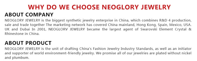 Naszyjnik Neoglory z austriackimi kryształami - sowa Maxi Boho, niebieski, długi, dla kobiet - prezenty walentynkowe, biżuteria 2020 - Wianko - 21