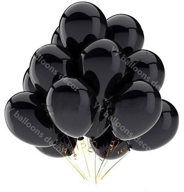 Zestaw 108 białych i czarnych balonów lateksowych do dekoracji ślubnych i urodzinowych w kolorze metalicznej złotej girlandy - Wianko - 3