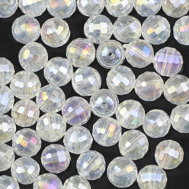 8mm kosmiczne magiczne koraliki 50 sztuk szklane luźne koraliki do tworzenia biżuterii bransoletka - Wianko - 40