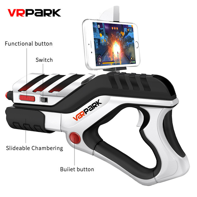 Telefon komórkowy AR pistolet do gier VR z technologią Bluetooth - Wianko - 2