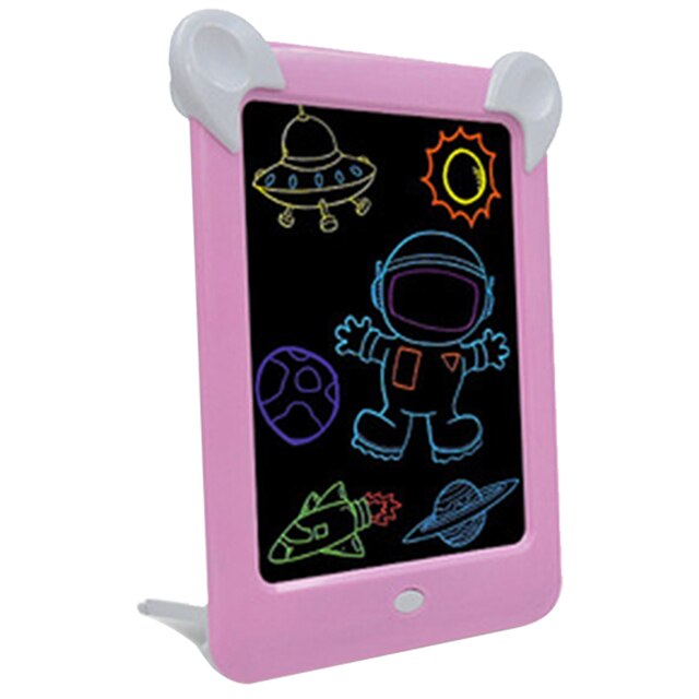 Tablet LED do pisania z rysikiem dla dzieci - prezent urodzinowy - Wianko - 3