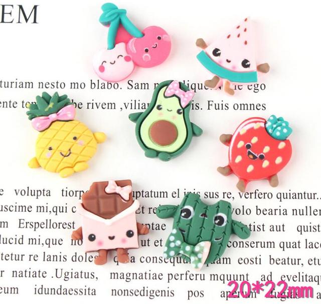 10 sztuk/partia Truskawki Cherry charms flatback kawaii cabochon z żywicy do DIY, tworzenia biżuterii i dekoracji - Wianko - 1