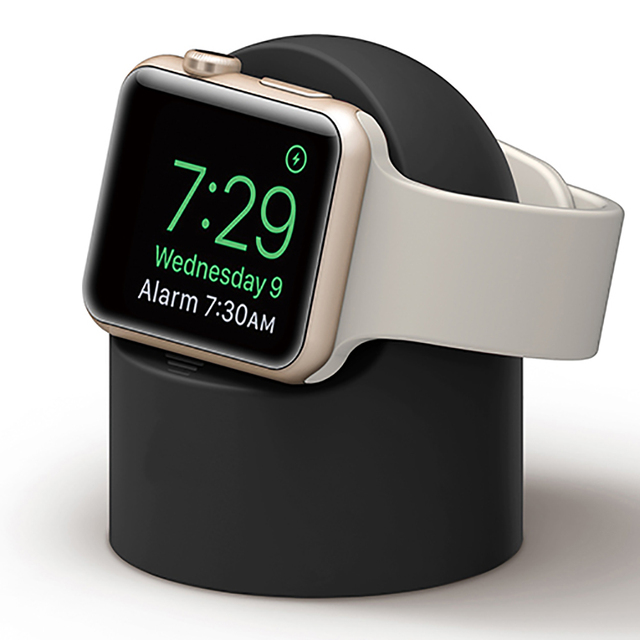 Stojak do Apple iWatch 42mm, 38mm, 44mm, 40mm - ładowarka i uchwyt stacji Apple Watch 6 5 4 3 2 SE - Wianko - 12