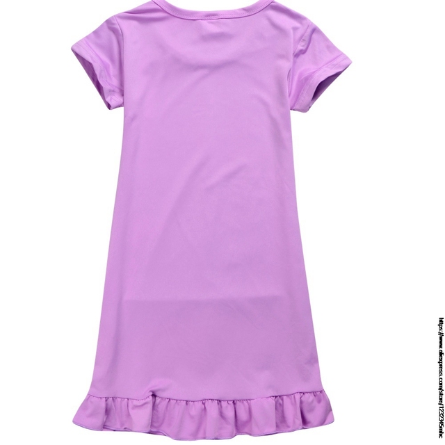 Dziecięca koszula nocna z podobizną Stitch dla małej nastoletniej dziewczynki, ubrania domowe na lato - Wianko - 18