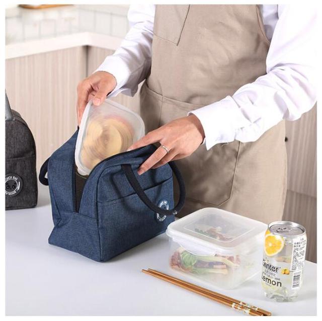 Przenośna torba termoizolacyjna do przechowywania Lunchu - izolowane pudełko utrzymujące niską temperaturę - Wianko - 5