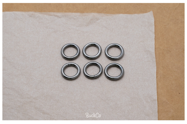 15mm galwanicznie metalowy pierścień wysokiej jakości w 8 kolorach dla DIY smyczy, obroży, plecaka i torebki - Wianko - 14