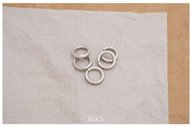 15mm galwanicznie metalowy pierścień wysokiej jakości w 8 kolorach dla DIY smyczy, obroży, plecaka i torebki - Wianko - 18