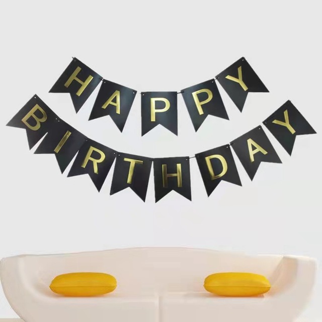 Baner urodzinowy trznadel - dekoracja urodzinowa dla dzieci - kolorowa dziewczyna/chłopiec garland - Wianko - 3