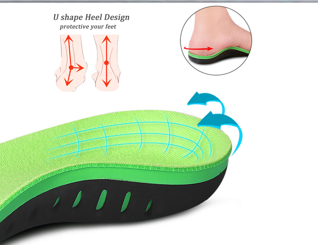 Twarde ortopedyczne wkładki do butów wspierające łuk stopy dla dzieci - płaskostopie, prawidłowe podparcie łuku - Wianko - 6