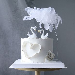 Skrzydła anioła - ozdoba na wierzch tortu do samodzielnego dekorowania - flagi DIY Cupcake - dekoracje tortowe na walentynki, ślub i urodziny - akcesoria do pieczenia - Wianko - 17