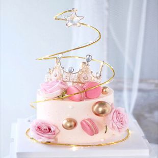 Skrzydła anioła - ozdoba na wierzch tortu do samodzielnego dekorowania - flagi DIY Cupcake - dekoracje tortowe na walentynki, ślub i urodziny - akcesoria do pieczenia - Wianko - 3