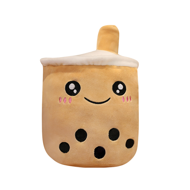 Pluszowa lalka Kawaii z nadziewanym miękkim pokrowcem Boba, do picia Bubble Tea, 15/25 cm - Wianko - 18