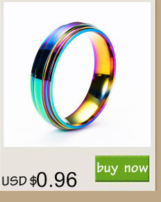 Pierścień zaręczynowy moda: para prostych pierścieni ze stali nierdzewnej w srebrnym kolorze z różową tarką dla kobiet - Wianko - 15