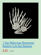 Jedna świetlista czaszka wisząca szkielet gadżet na Halloween - Wianko - 7