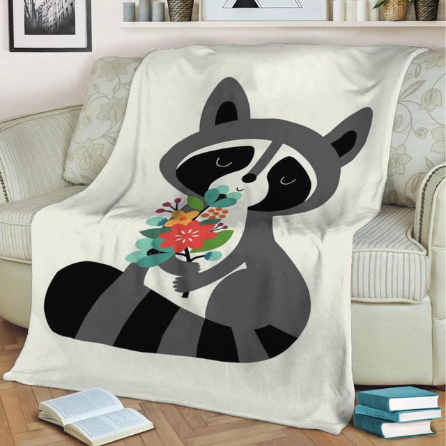 Koc Panda lenistwo, 3D pluszowe zwierzę dla dzieci i nastolatków, miękka narzuta Sherpa na sofę - Wianko - 16