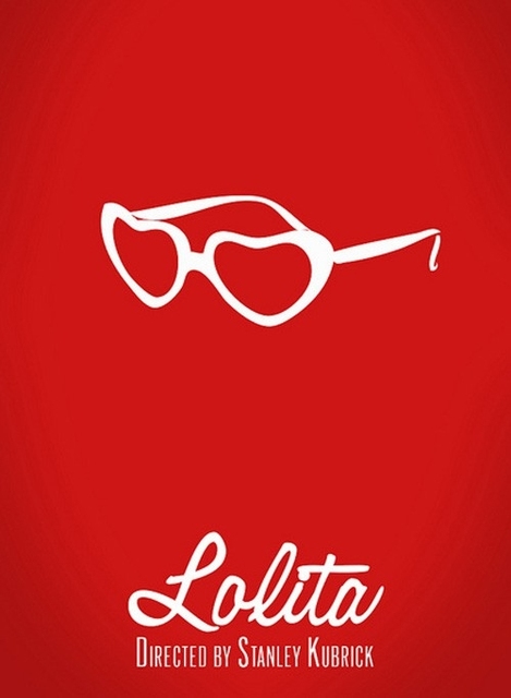 Plakat filmowy Lolita minimalistyczny w stylu vintage, 42x30cm - Wianko - 4