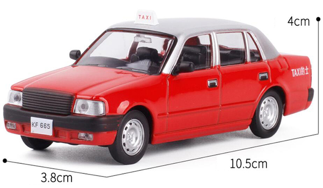 Model samochodu Fiat Ford Citroen Cab Taxi w skali 1:43, wykonany z odlewanego aluminium, idealny do kolekcji - Wianko - 12