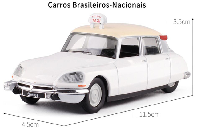 Model samochodu Fiat Ford Citroen Cab Taxi w skali 1:43, wykonany z odlewanego aluminium, idealny do kolekcji - Wianko - 7