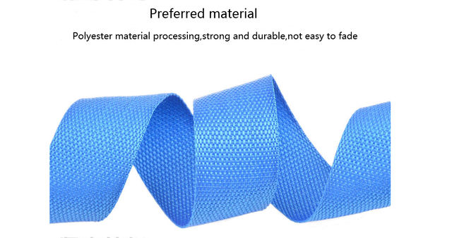 Kolorowa nylonowa taśma polipropylenowa o szerokości 20 mm, długość 5 metrów - akcesoria DIY do plecaka, torby, paska - Wianko - 4