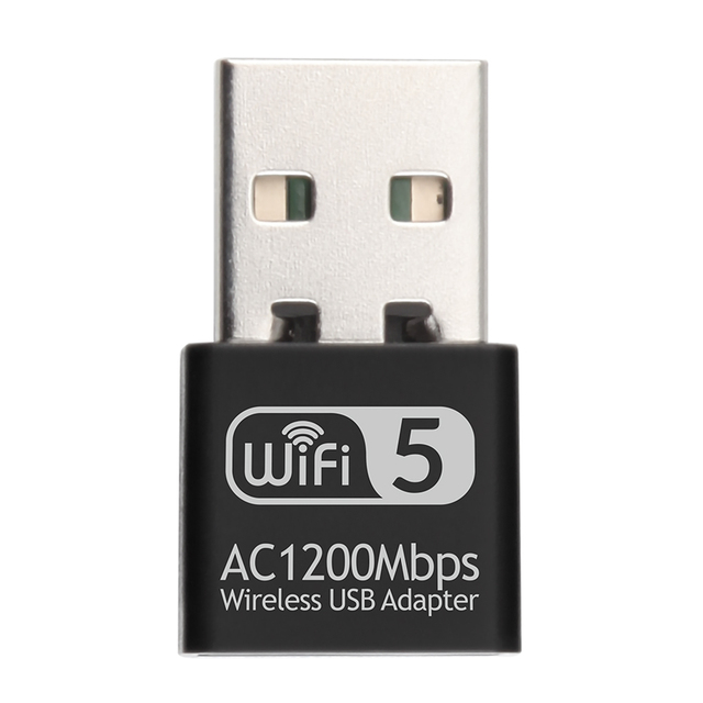 Bezprzewodowy Adapter WiFi USB dwuzakresowy 2.4G/5G WD-4609AC 1200 mb/s - Wianko - 4