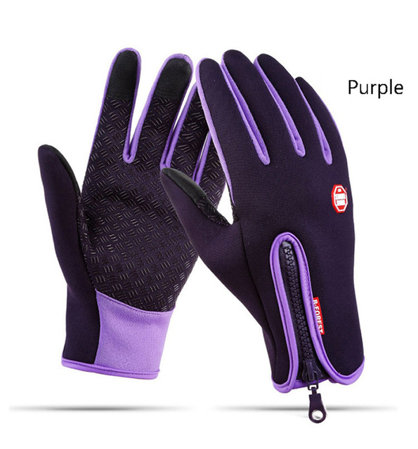 Rękawiczki damskie narciarskie z ekranem dotykowym, wodoodporne, wiatroodporne i ciepłe - Wianko - 12