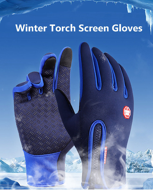 Rękawiczki damskie narciarskie z ekranem dotykowym, wodoodporne, wiatroodporne i ciepłe - Wianko - 3