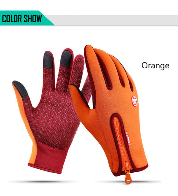 Rękawiczki damskie narciarskie z ekranem dotykowym, wodoodporne, wiatroodporne i ciepłe - Wianko - 10