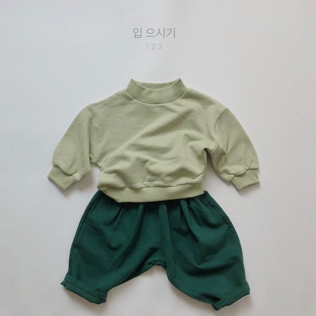 Spodnie dziecięce w nowym stylu: Jesień 2021, niemowlęce, chłopcy, dziewczynki, długie, bawełniane, luźne, rzepy, jednolity kolor - Wianko - 32