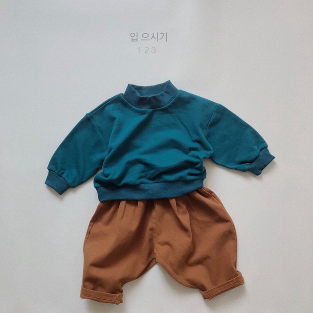 Spodnie dziecięce w nowym stylu: Jesień 2021, niemowlęce, chłopcy, dziewczynki, długie, bawełniane, luźne, rzepy, jednolity kolor - Wianko - 31