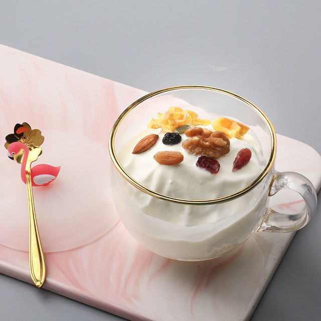 Filiżanka do herbaty i kawy w japońskim stylu o dużej pojemności, wykonana z przezroczystego materiału, idealna na śniadanie - Wianko - 3