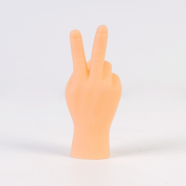 Zestaw kreatywnych zabawek na palec - Cartoon Funny Finger Hands. Idealny prezent na Halloween - Wianko - 17