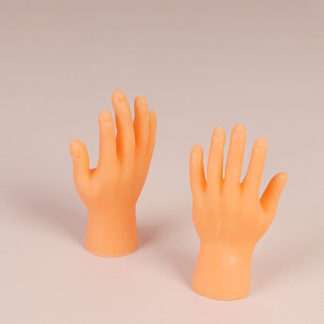 Zestaw kreatywnych zabawek na palec - Cartoon Funny Finger Hands. Idealny prezent na Halloween - Wianko - 21