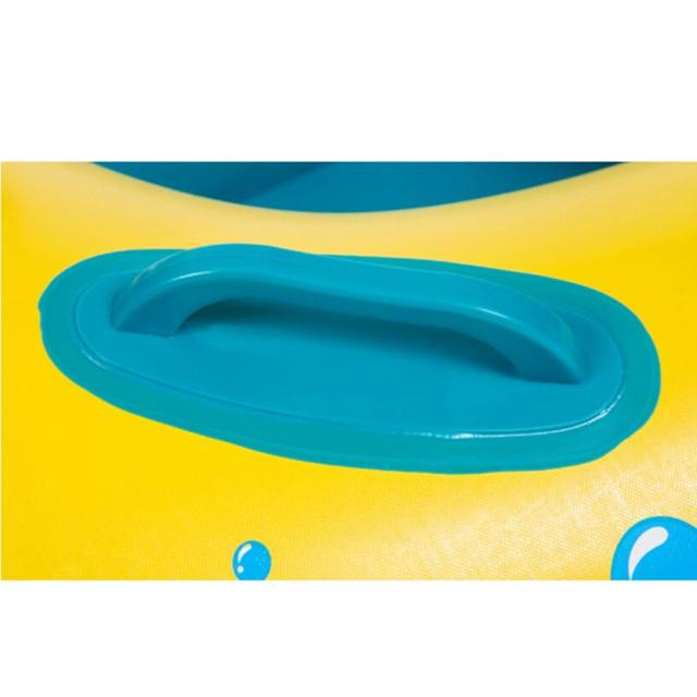 1 sztuk basen dla dzieci pierścień bezpieczeństwa niemowlę pływanie Float nadmuchiwane regulowany parasolka siedzenia łódź pierścień basen anti-rollover - Wianko - 14