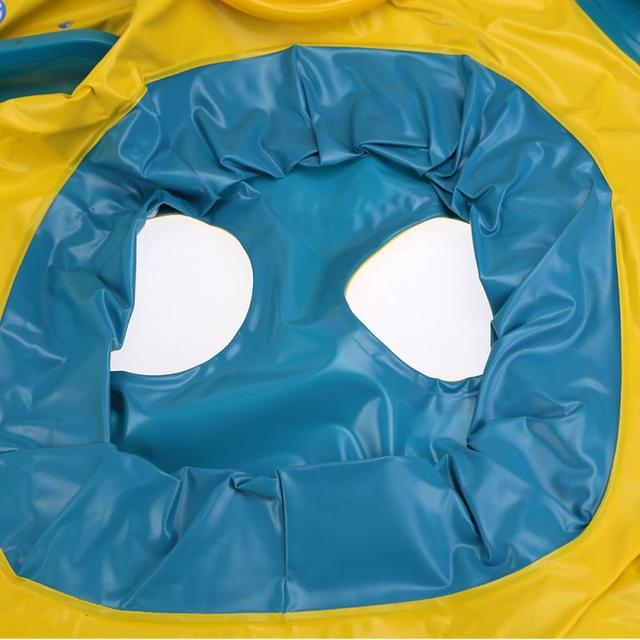 1 sztuk basen dla dzieci pierścień bezpieczeństwa niemowlę pływanie Float nadmuchiwane regulowany parasolka siedzenia łódź pierścień basen anti-rollover - Wianko - 13