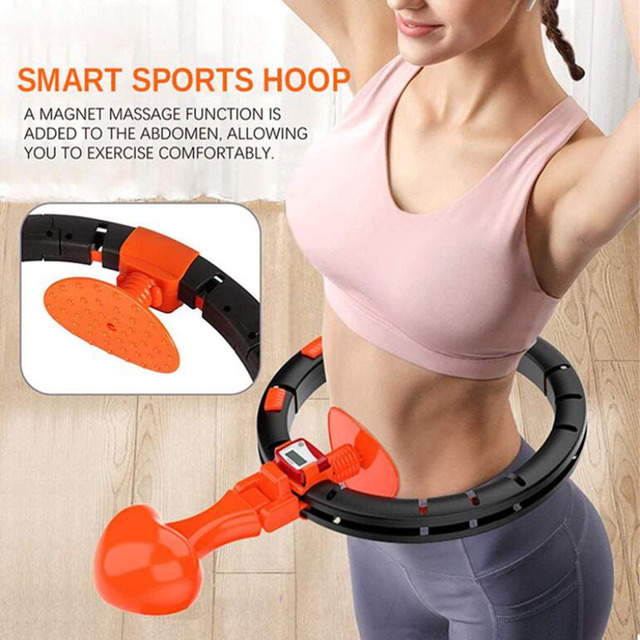 Hoola Hoop Fitness - inteligentne hula hoop z regulowaną wagą do utraty wagi - Wianko - 11
