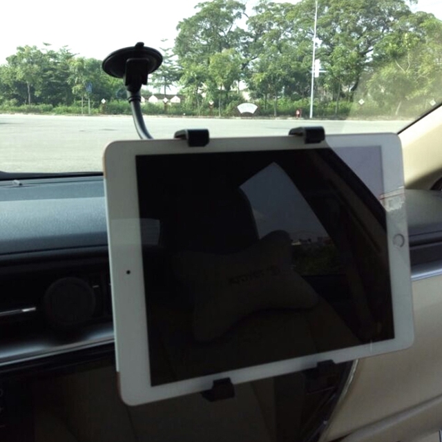 Uchwyt samochodowy do tabletów 7-11 cal: iPad Mini, Air, Galaxy Tab na przednią szybę - Wianko - 5