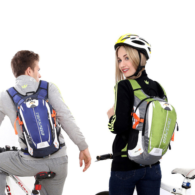 Plecak wspinaczkowy na rower MTB 18L - sprzęt sportowy do jazdy na rowerze i konno, idealny na wycieczki turystyczne - Wianko - 12
