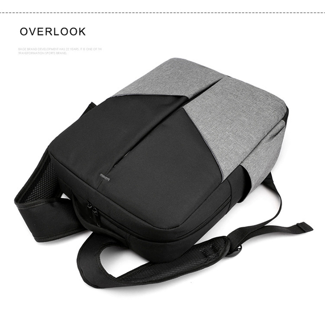 Plecak podróżny męski Anti-theft z funkcją ładowania USB, pojemny na laptopa, wodoodporny (2020) - Wianko - 31