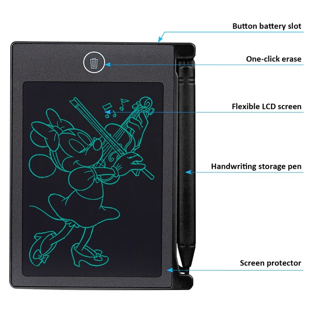 LCD Tablet graficzny dla dzieci - zestaw do rysowania i pisania, 8.5 cala - Wianko - 6