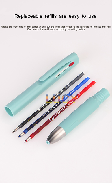 Długopis wielofunkcyjny z amortyzacją Japonia Zebra B2SA88 - 3 kolory, ograniczona edycja 2021 - Wianko - 18