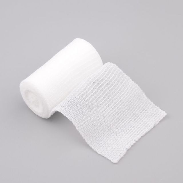 Opaska elastyczna sterylna medyczna PXPF - rozciągliwy bandaż z gazy opatrunkowej do pierwszej pomocy - Wianko - 4