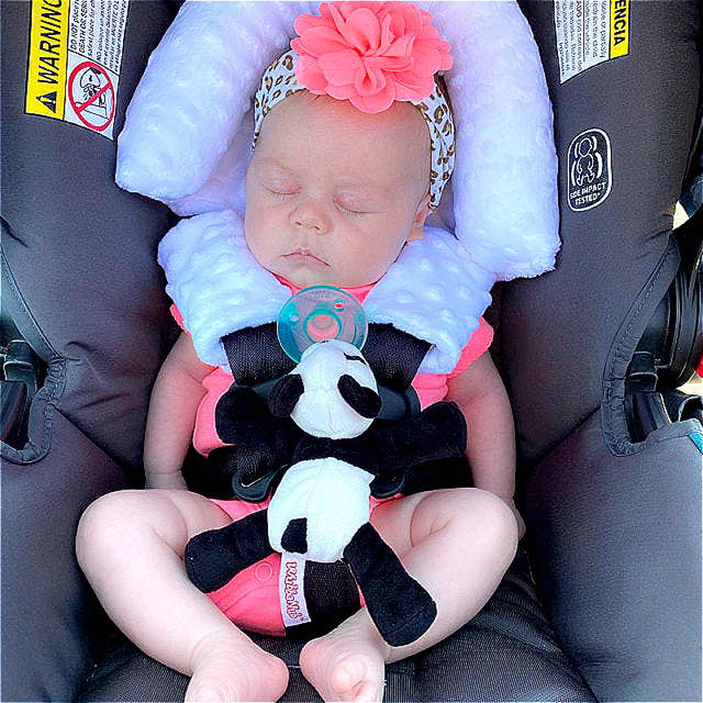 Ochronny zagłówek do siedzenia samochodowego dla niemowląt Baby Car Safety - Wianko - 3