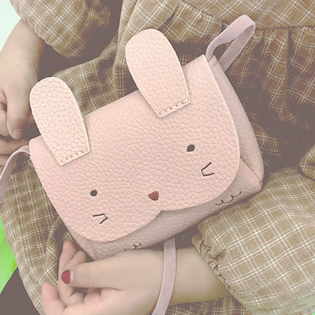 Praktyczna torebka-portfelka dla dzieci PU z motywem królika - mała, wygodna i stylowa - Wianko - 14