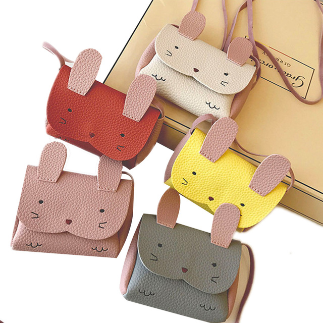 Praktyczna torebka-portfelka dla dzieci PU z motywem królika - mała, wygodna i stylowa - Wianko - 13