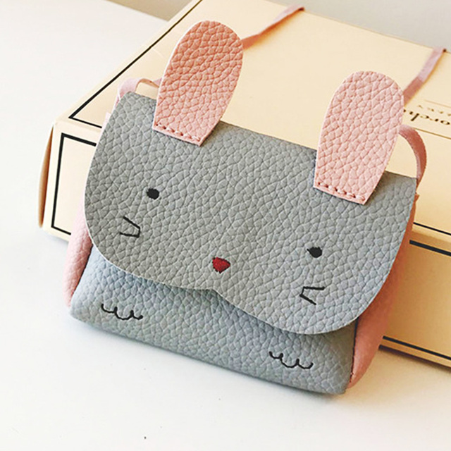 Praktyczna torebka-portfelka dla dzieci PU z motywem królika - mała, wygodna i stylowa - Wianko - 16